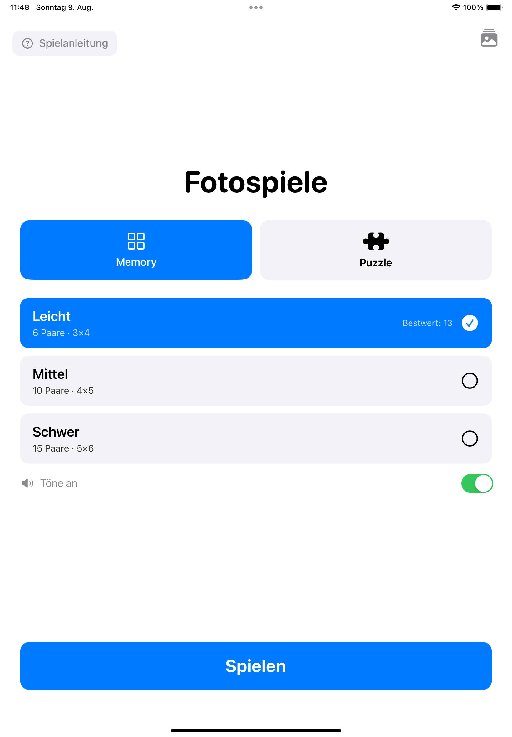 Fotospiele Screenshot 1